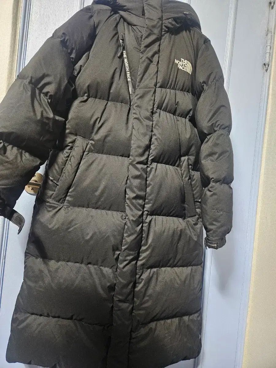 THE NORTH FACE ザノースフェイス グースダウン ロング丈 ダウンジャケット ブラック