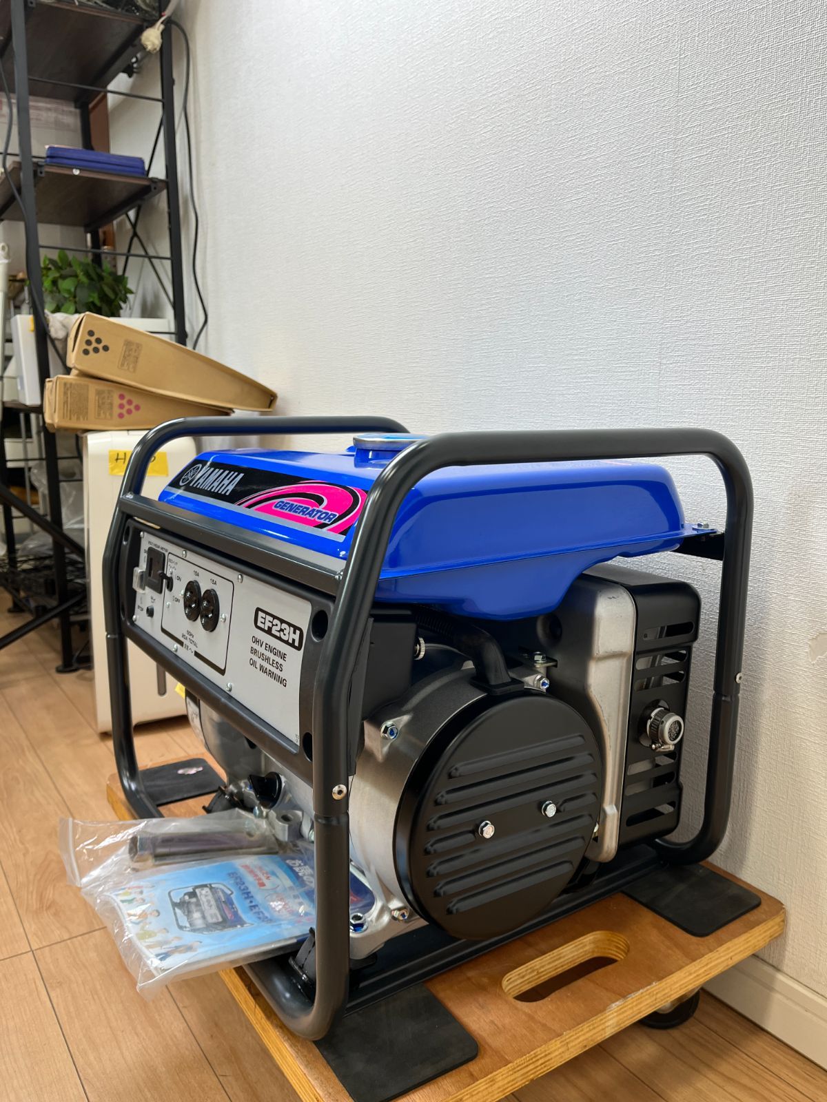 未使用品 YAMAHA EF23H ヤマハ 発電機 エンジン - メルカリ