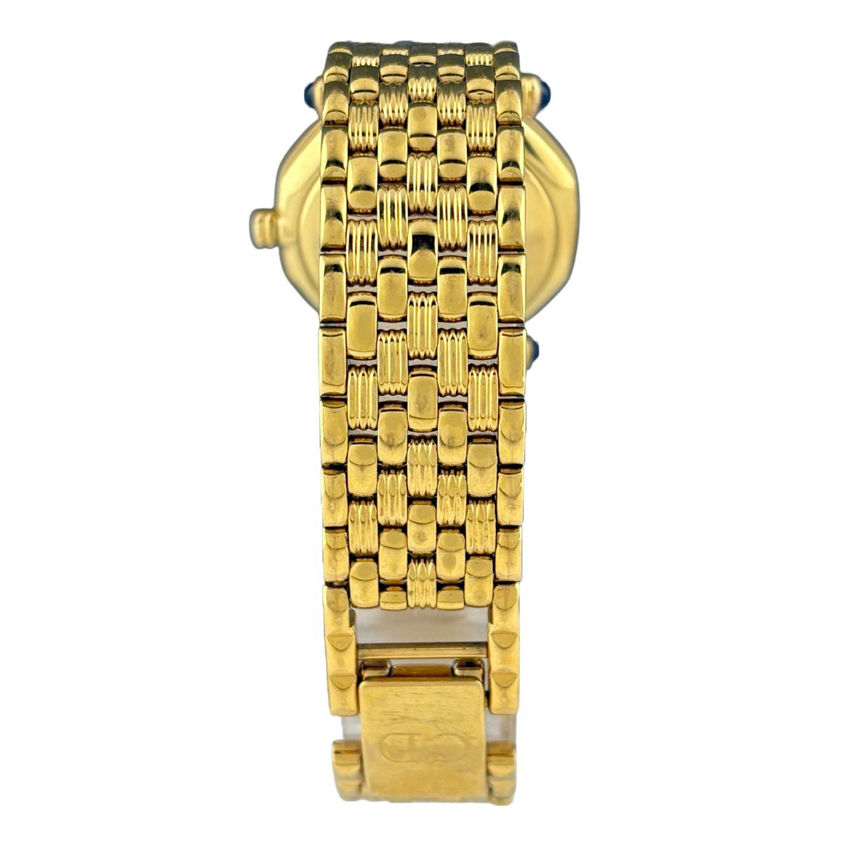  クリスチャンディオール Christian Dior オクタゴン D 64151 腕時計 SS GP クォーツ ゴールド レディース 腕時計(クォーツ) 腕時計(アナログ)