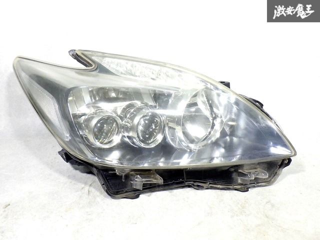 破損無し 即発送 点灯OK トヨタ ZVW 30 プリウス 前期 LED ヘッドライト ヘッドランプ 右 運転席 KOITO 47-30
