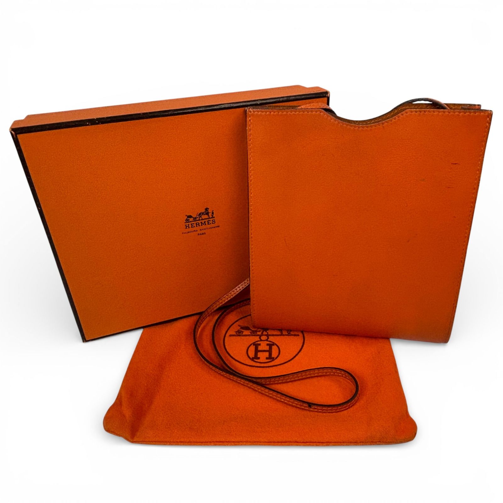 HERMES オメニトゥ オレンジ ショルダーバッグ - メルカリ