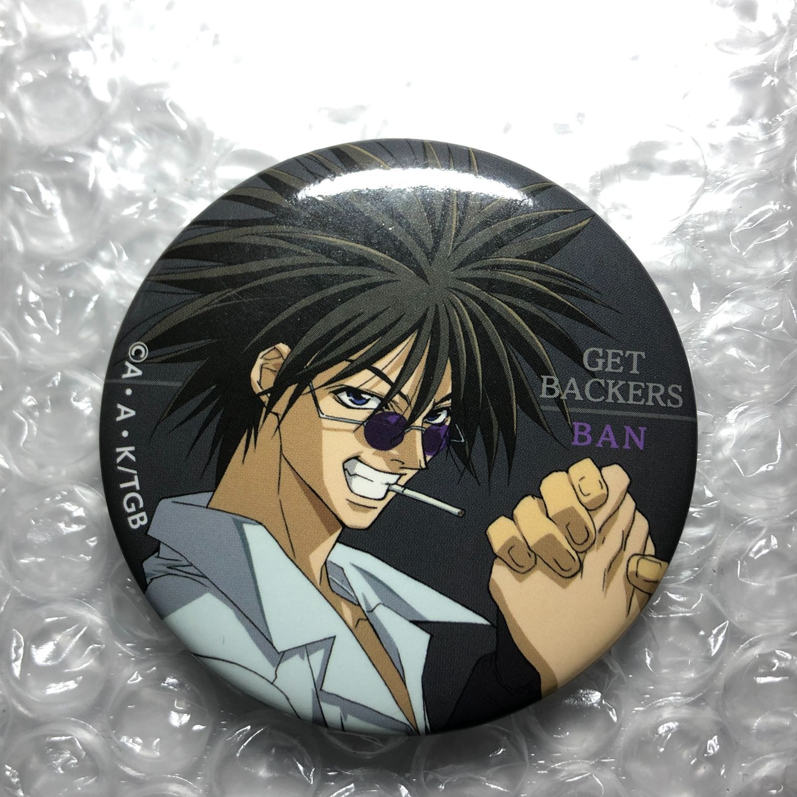 ゲットバッカーズ 美堂蛮 Get Backers 缶バッジ - メルカリ