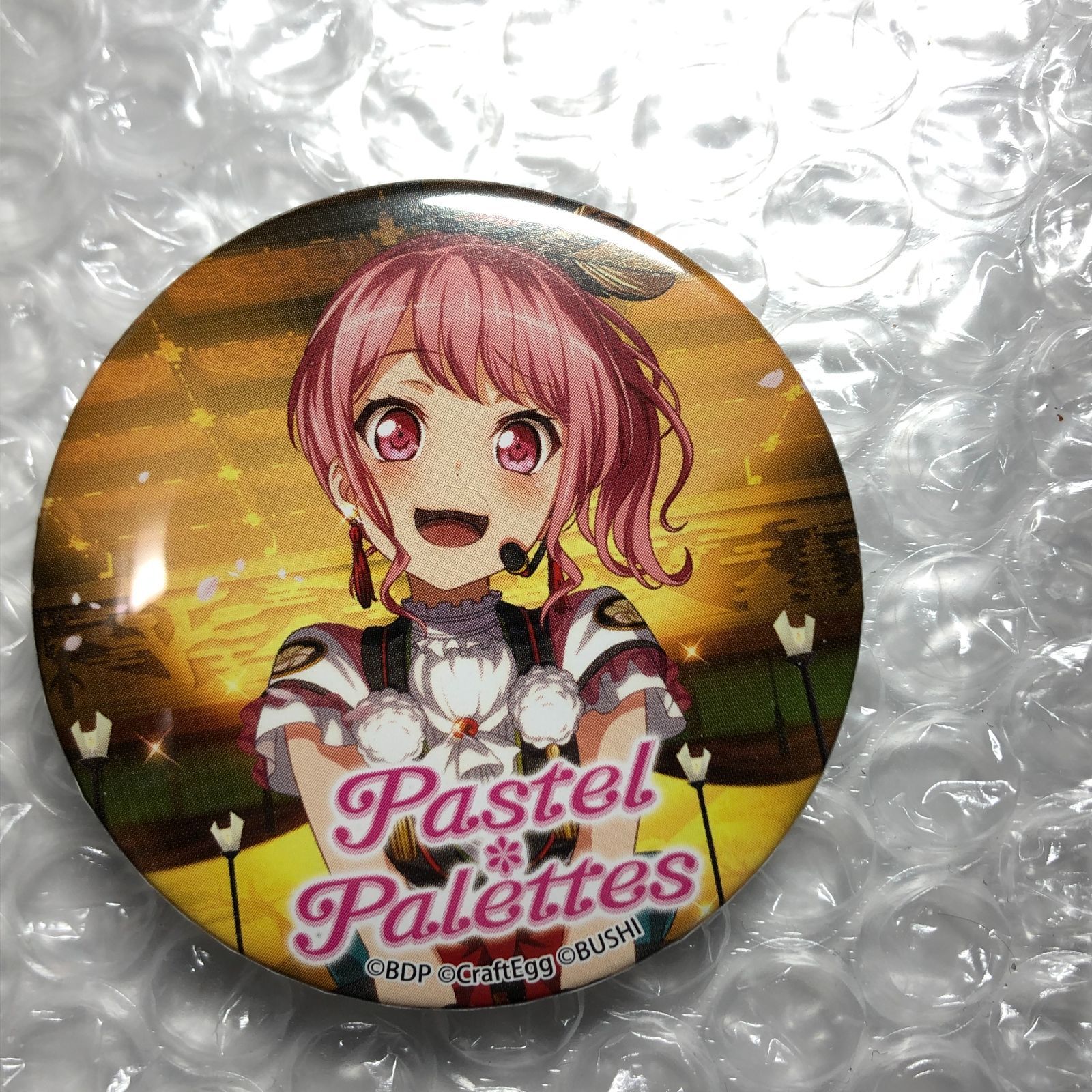 BanG Dream! ガールズバンドパーティ 丸山彩 バンドリ ミニ 缶バッジ