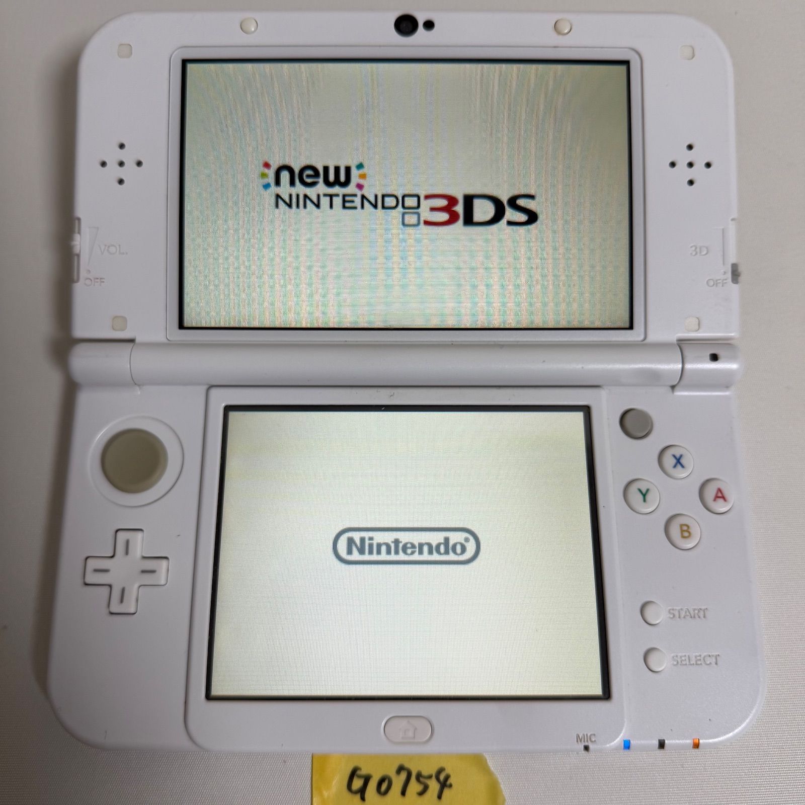G0754】上下IPS液晶 Newニンテンドー3DS LL パールホワイト - メルカリ
