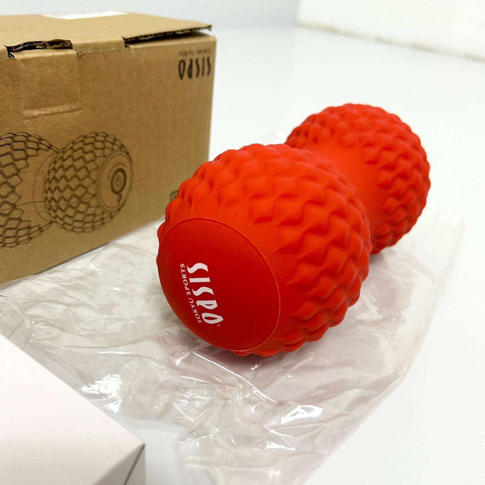 未使用品 OASIS オアシス レッド フィットネスクラブがつくった