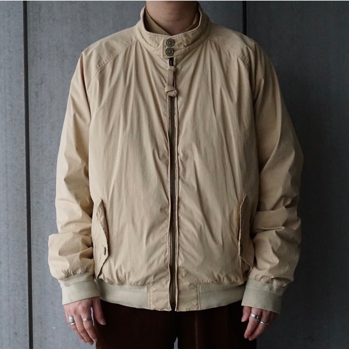 Polo Ralph Lauren ハリントンジャケット ベージュ L 90s Polo Ralph Lauren 90s Swing Top Harrington Jacket, XL, Beige, Chin
