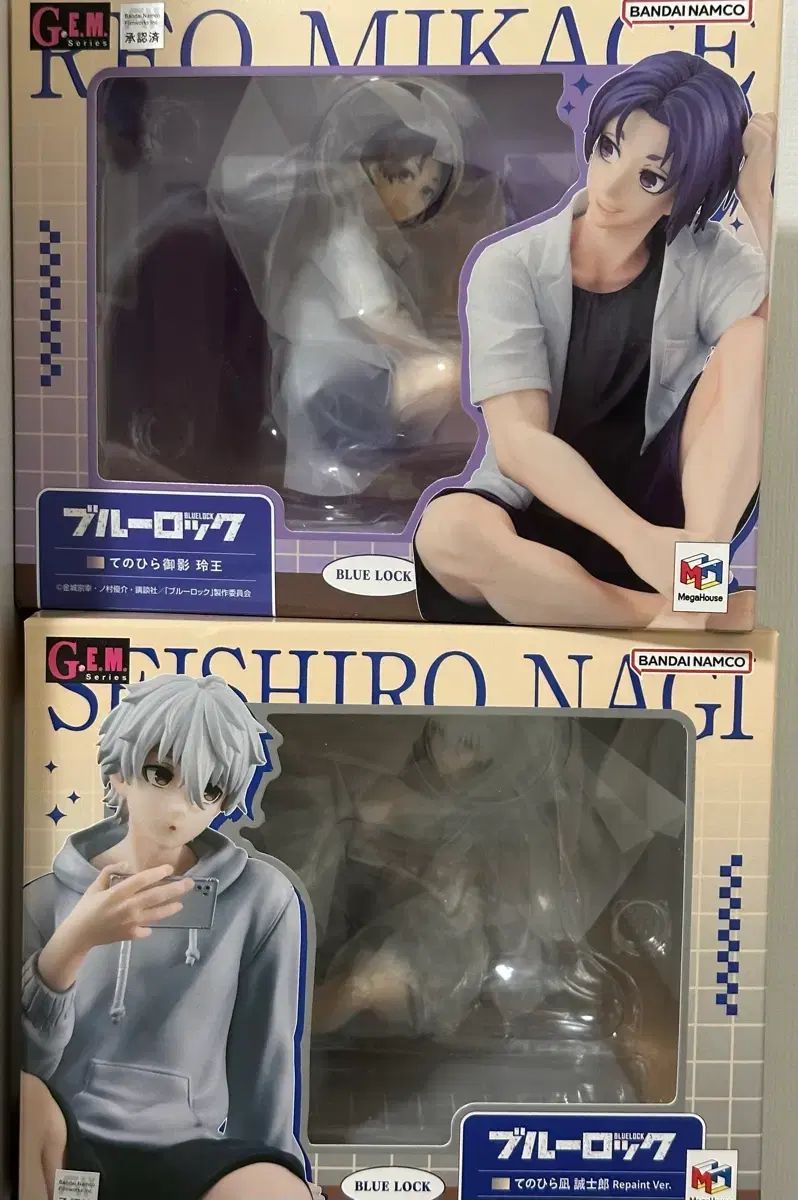送料込み15 5) ブルーロック GEM てのひら 御影 玲王 / 凪 誠士郎