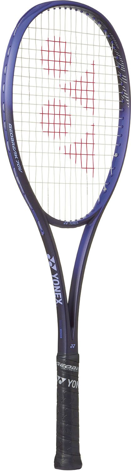 ヨネックス YONEX テニス ジオブレイク 70 V ソフトテニス ラケット フレームのみ 軟式テニス 上級者 中級者 ボレー重視モデル ケース付 パワーショット 部活 クラブ 練習 試合 02 GB 751 ディープパープル