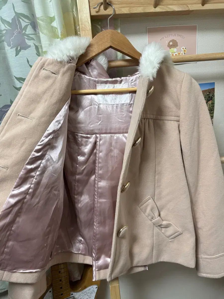 リズリサ ファー ピンク コート ショートコート ハーフコート 姫ギャル