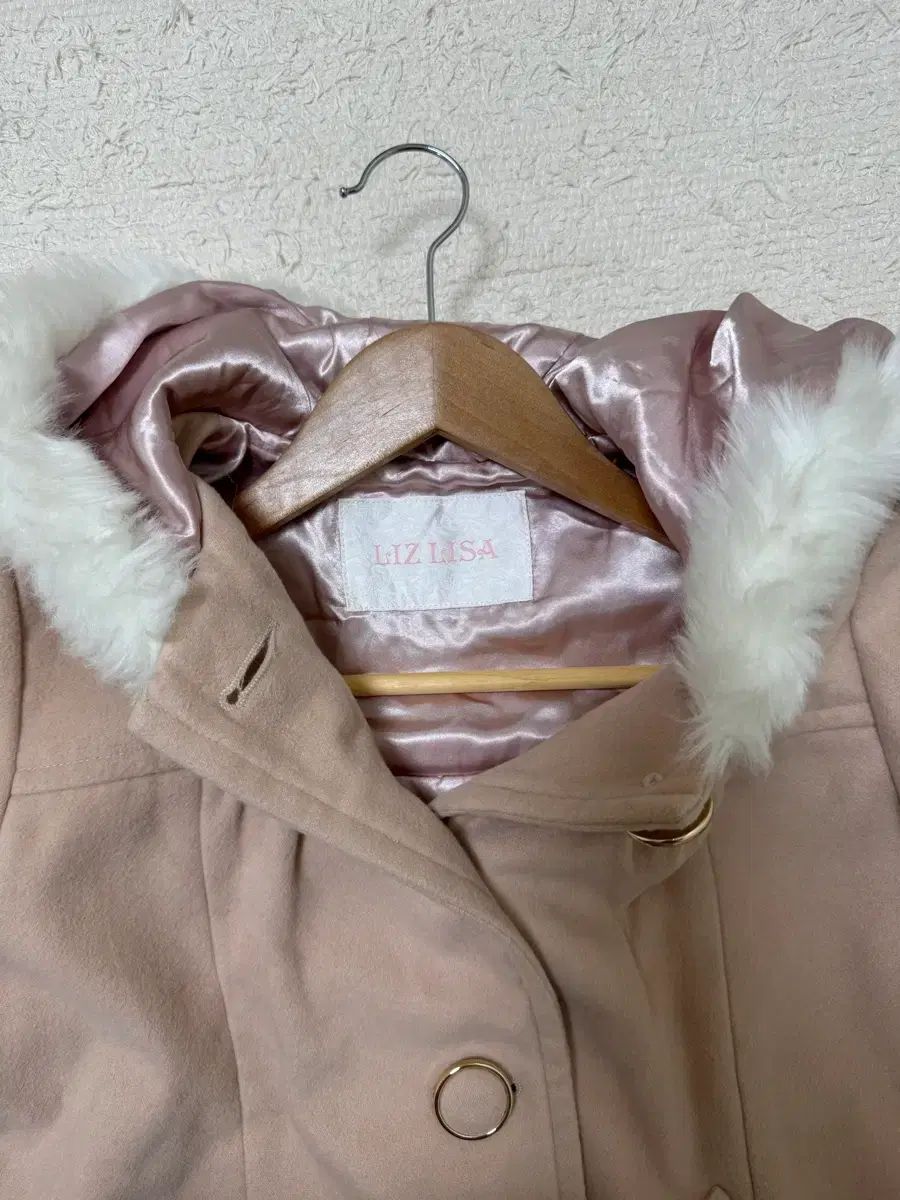 リズリサ ファー ピンク コート ショートコート ハーフコート 姫ギャル