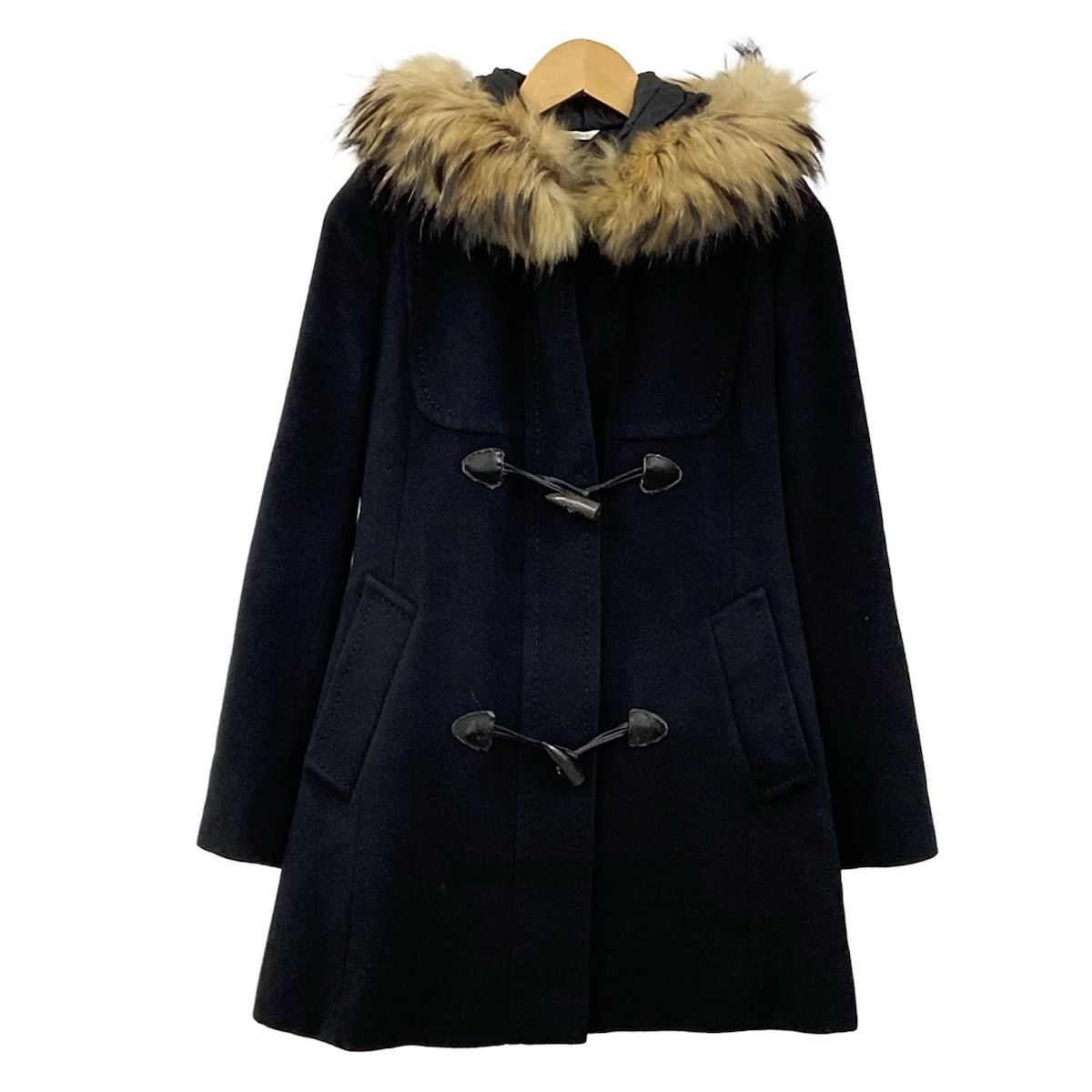 Max Mara(マックスマーラ) ダッフルコート サイズ36 S レディース - 黒 