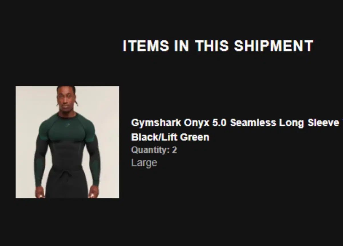 GYMSHARK ロングスリーブ ブラック ジムシャーク Onyx 5 0 ロング ジム