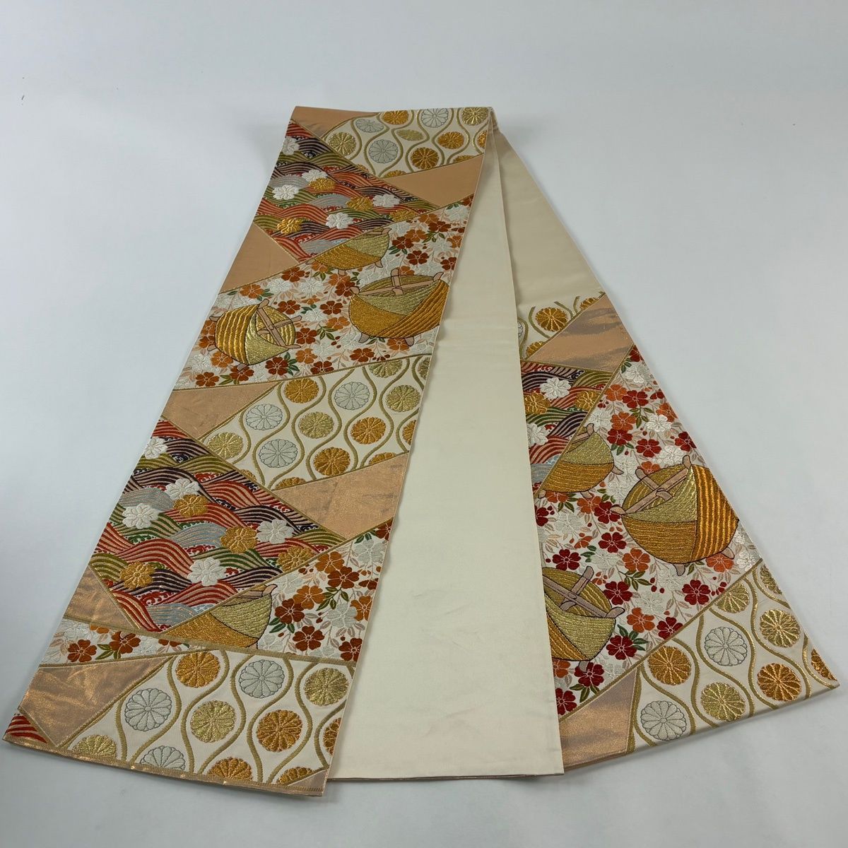 20％OFF】 ☆きもの北條☆ 特選 河合美術織物 箔糸煌めく贅沢な