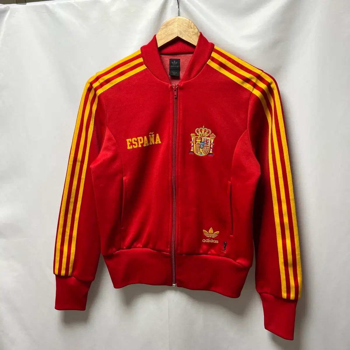 正規品/95 adidas スペイン サッカー 韓国国家代表 ヨーロッパ レッド