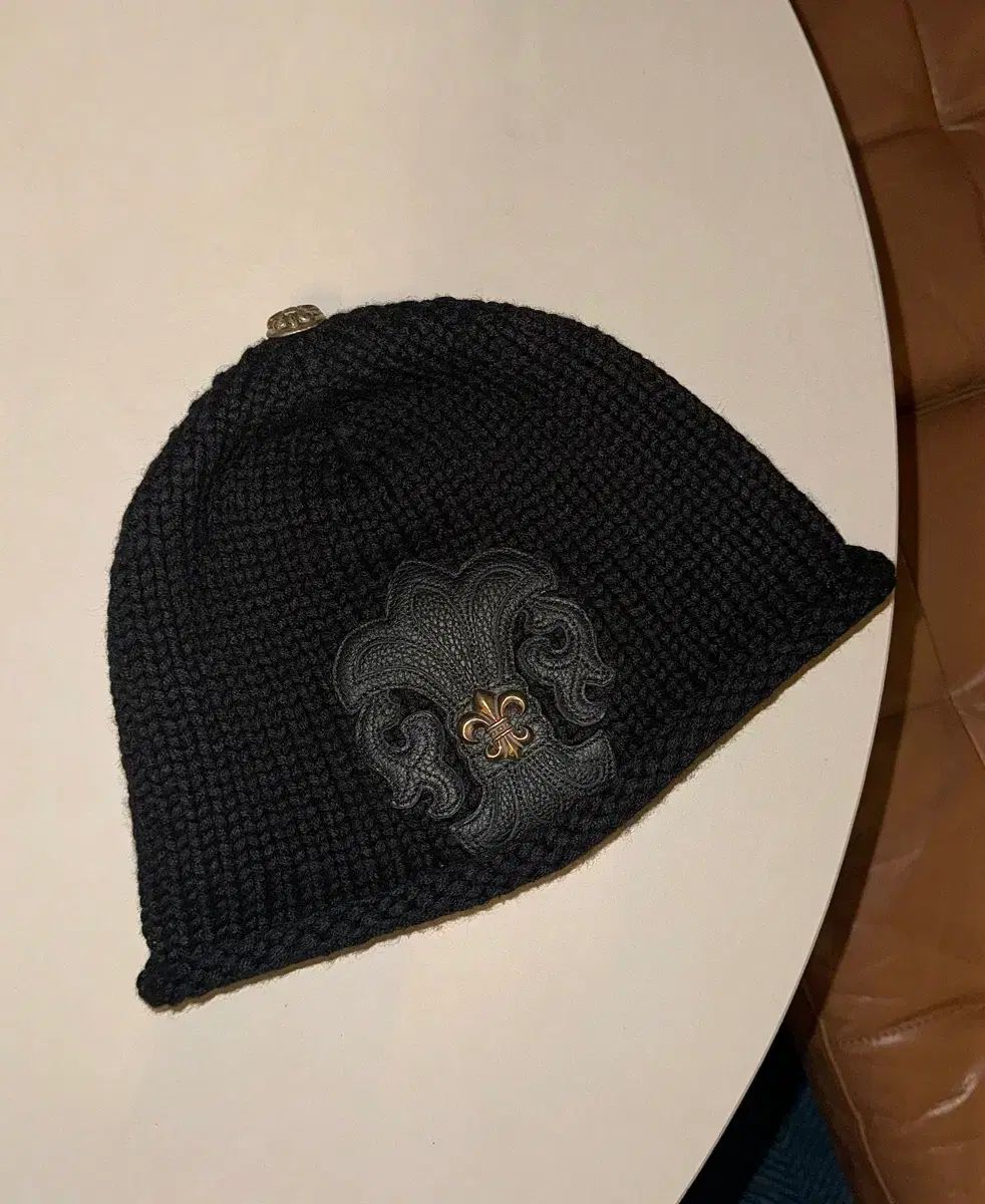 CHROME HEARTS クロムハーツ フ チャーム カシミア ビーニー