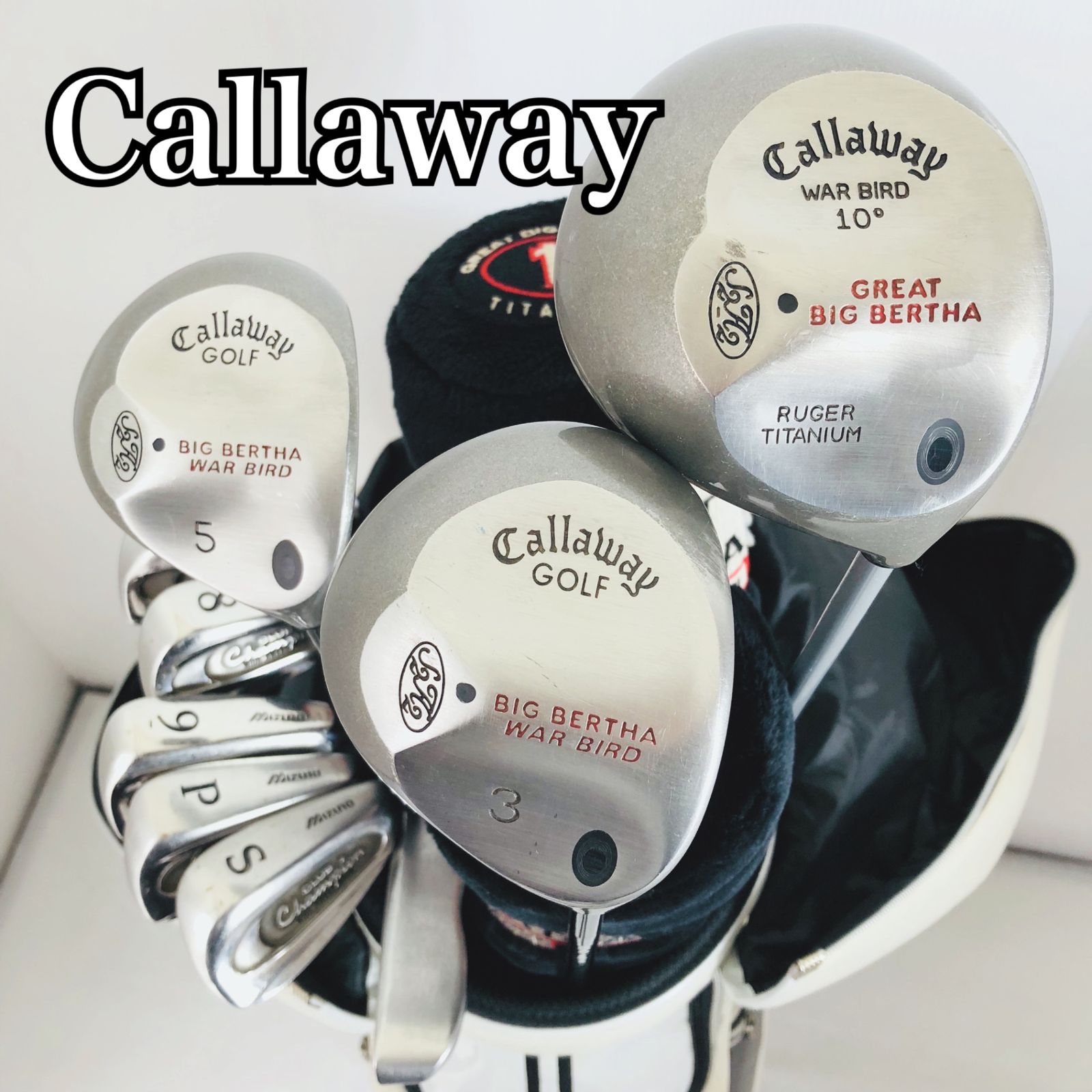 Callaway キャロウェイ MIZUNO ミズノ メンズ ゴルフ クラブ セット