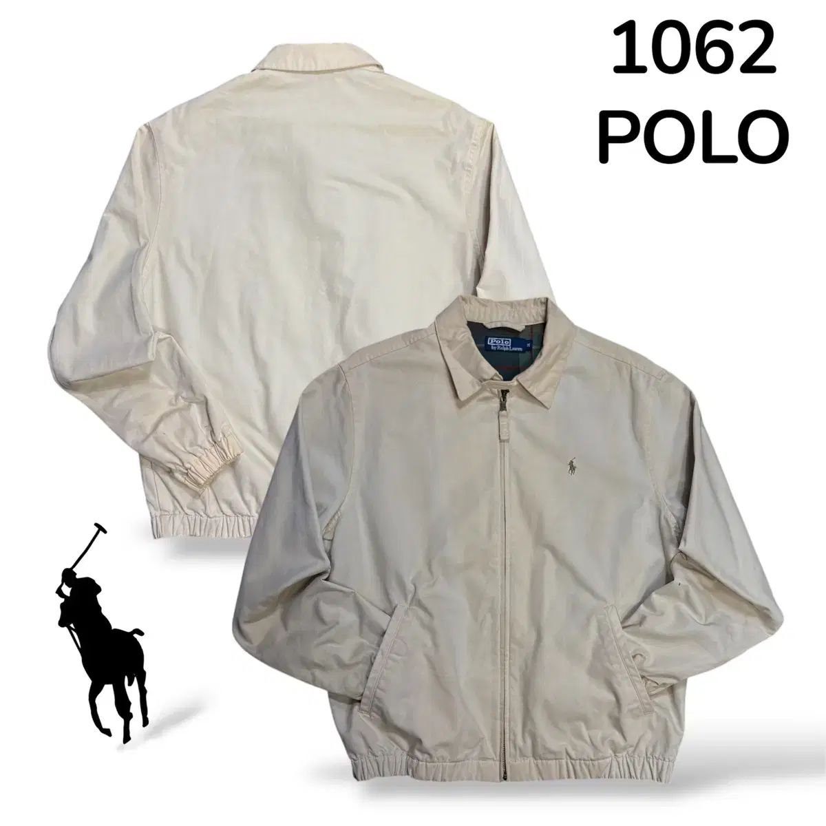 ポロ ベージュ ブルゾン M POLO Ralph RALPH サイズ:M (ポロ・ラルフ 