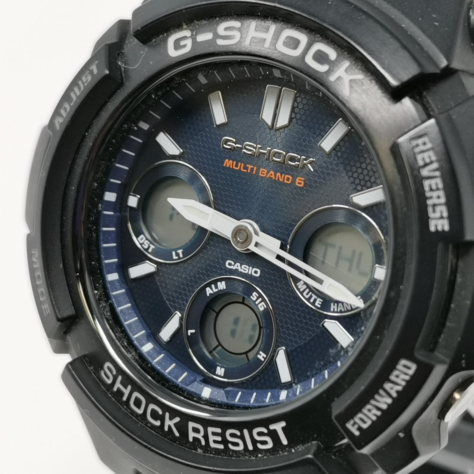 稼動品 ジーショック AWG-M 100 SB メンズ 腕時計 カシオ ブラック 管理番号