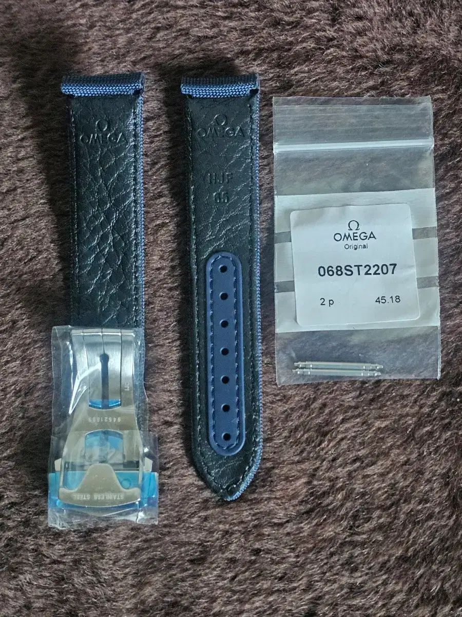オメガ 時計 ストラップ バックルセット