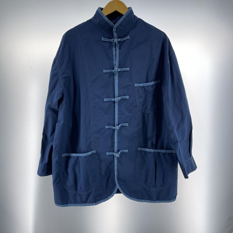 中古】PORTER CLASSIC WEATHER CHINESE COAT サイズ1 ブルー[19
