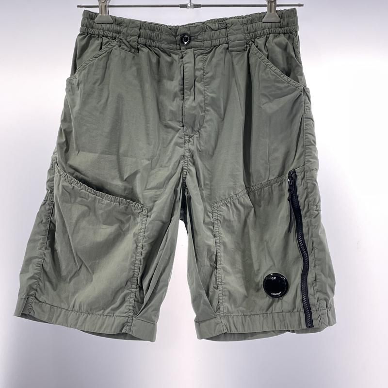 中古】C.P COMPANY 50 FILI STRETCH SHORTS 16CMBE073A-006439G カーキ