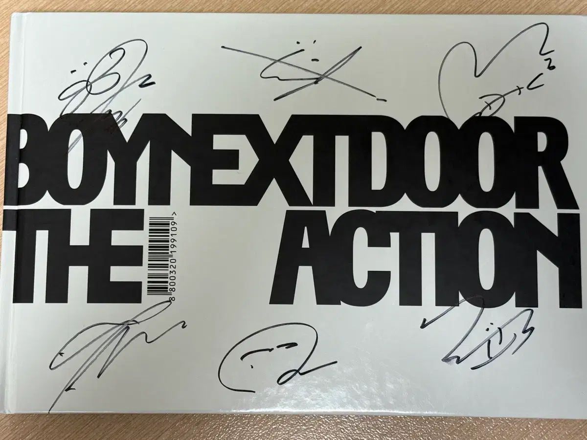 BOYNEXTDOOR ボイネク ボーイ넥ストドア ディアクション サイン入り アルバム 非売品
