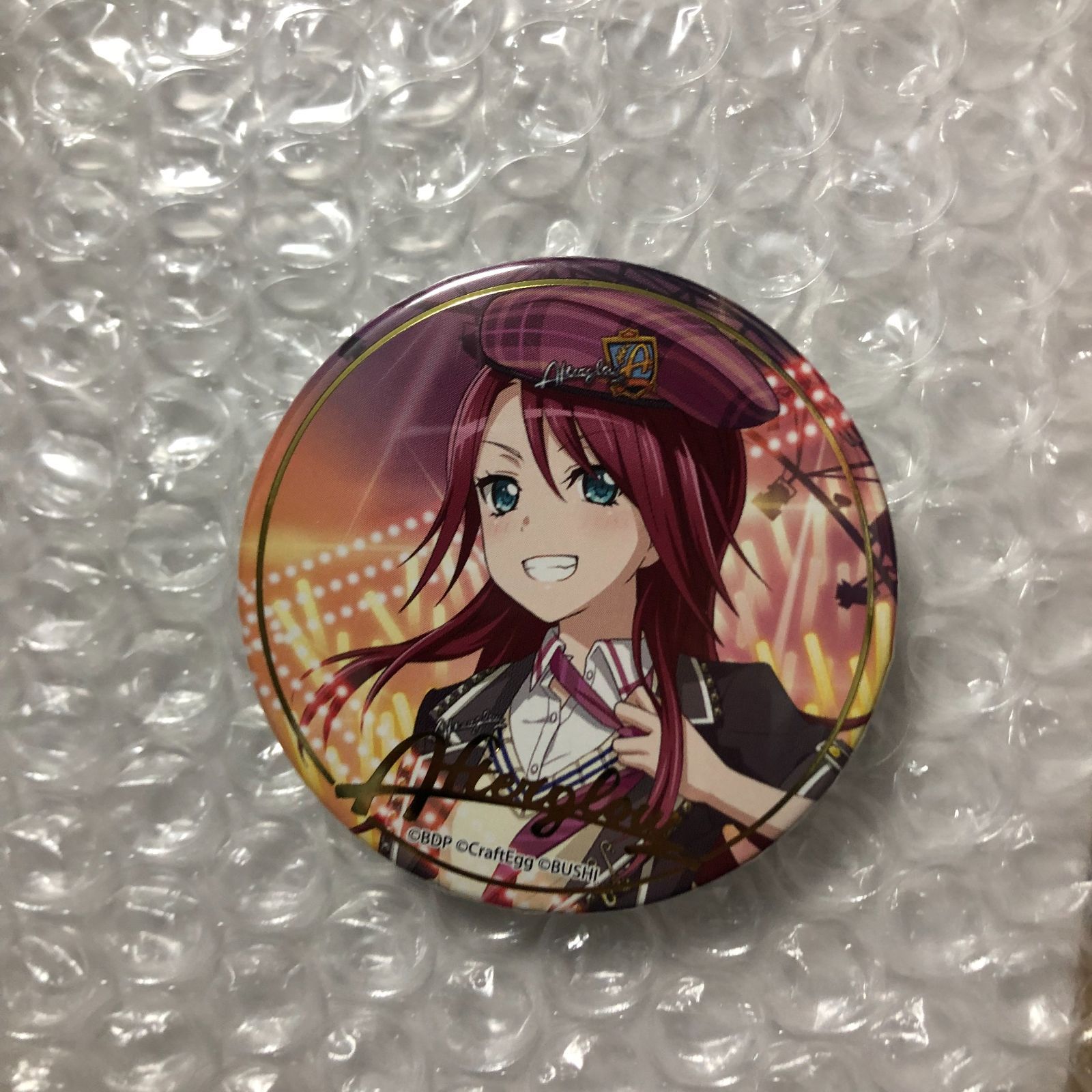 BanG Dream! 宇田川巴 ガールズバンドパーティ バンドリ 缶バッジ