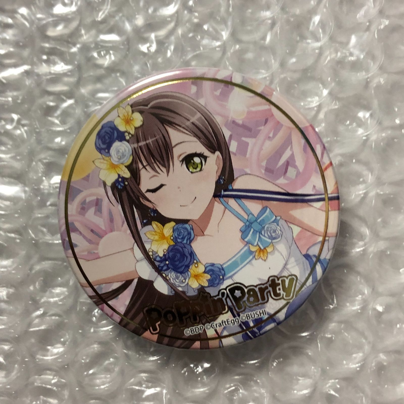 BanG Dream! 花園たえ ガールズバンドパーティ バンドリ 缶バッジ