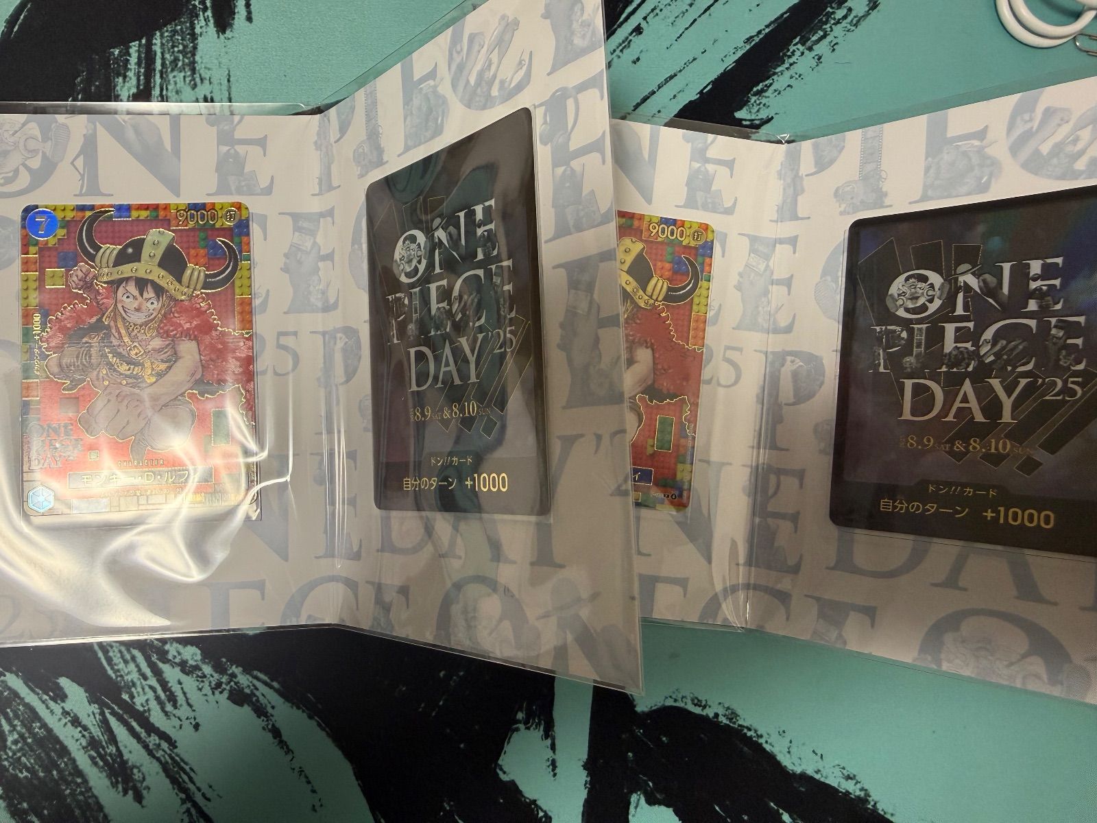 プレミアムカードコレクション ワンピースデイ 2025 day25 2点セット