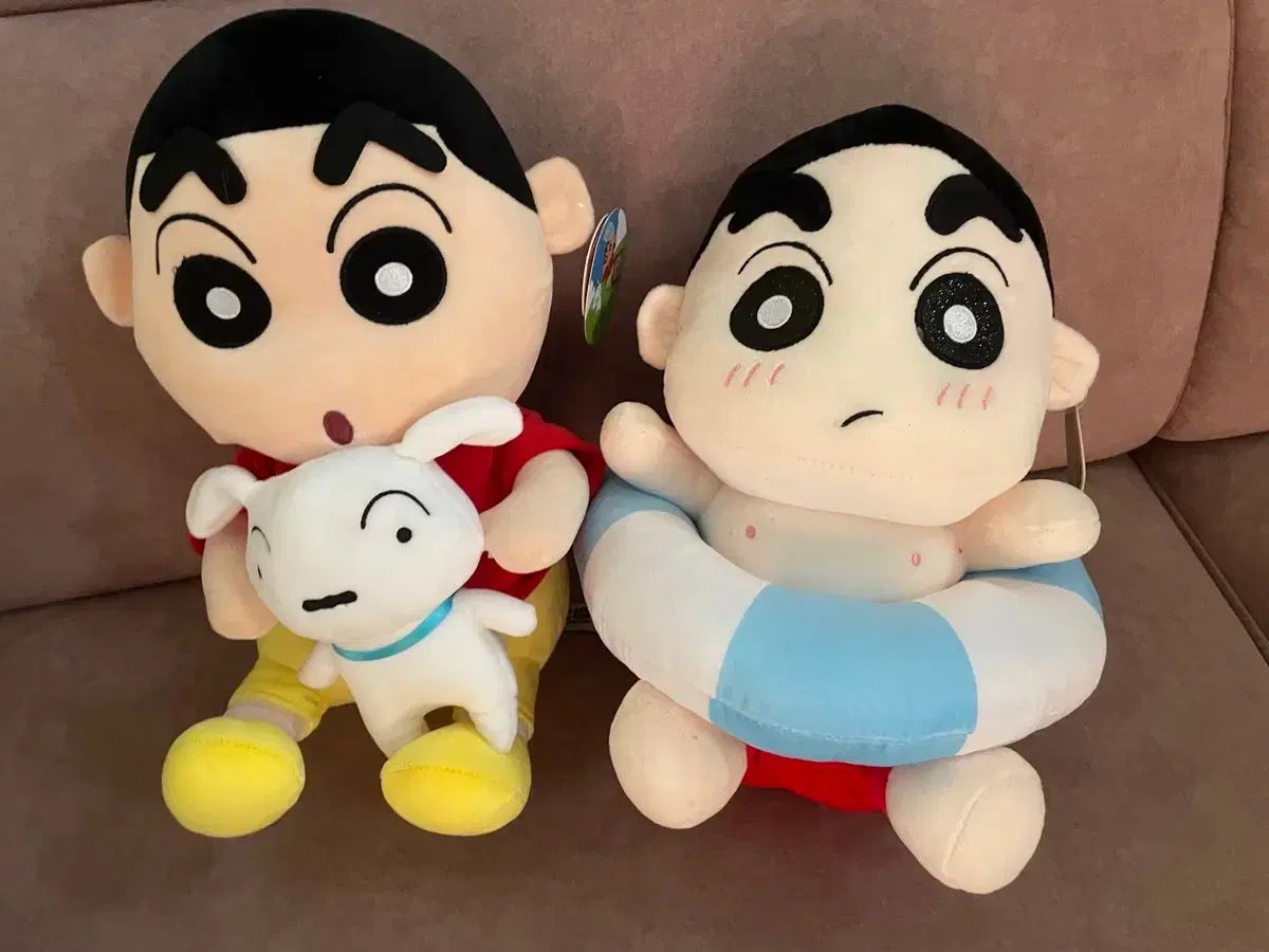 クレヨンしんちゃん ぬいぐるみ 2個