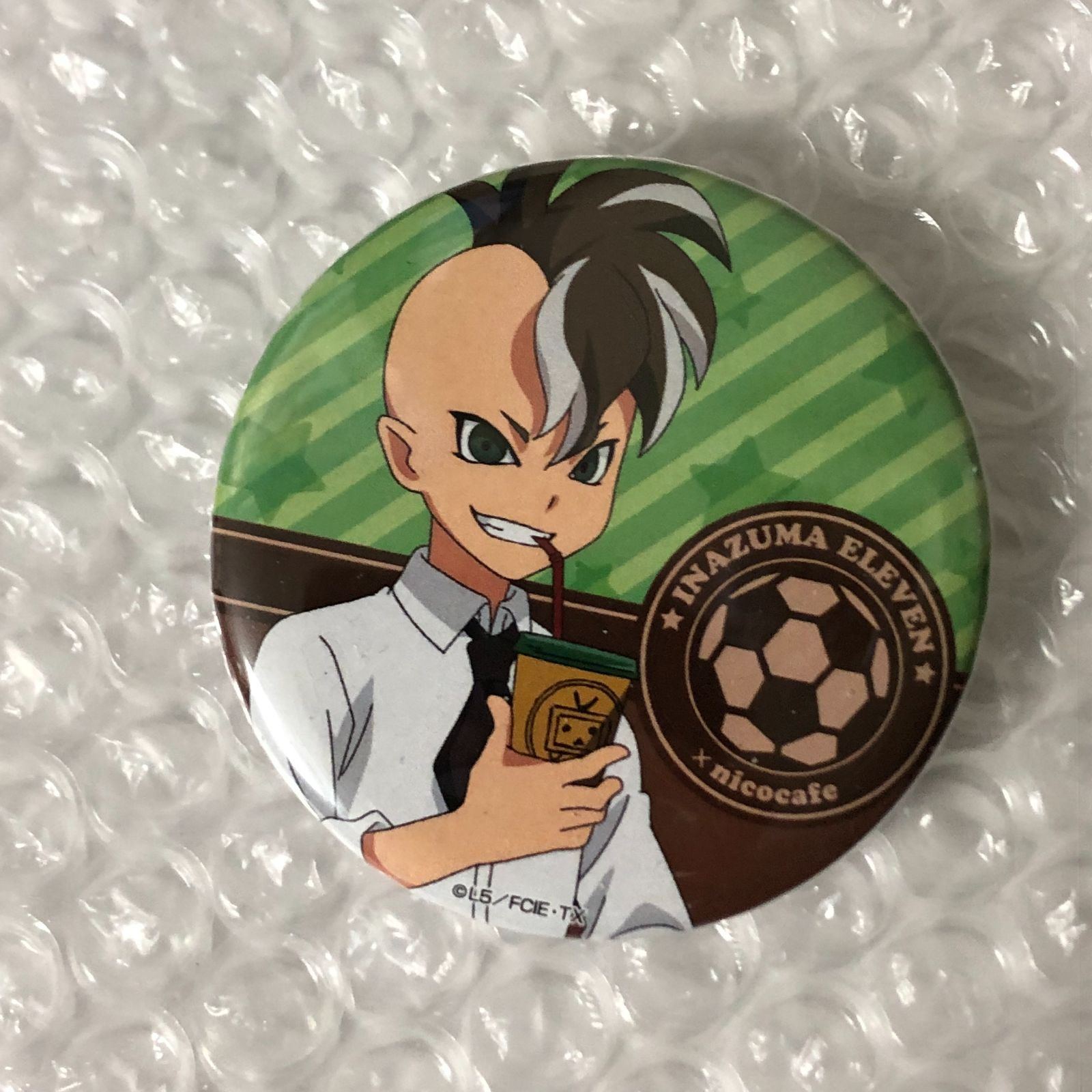 イナズマイレブン イナイレ 缶バッジ 不動 オリオンの刻印 不動明王