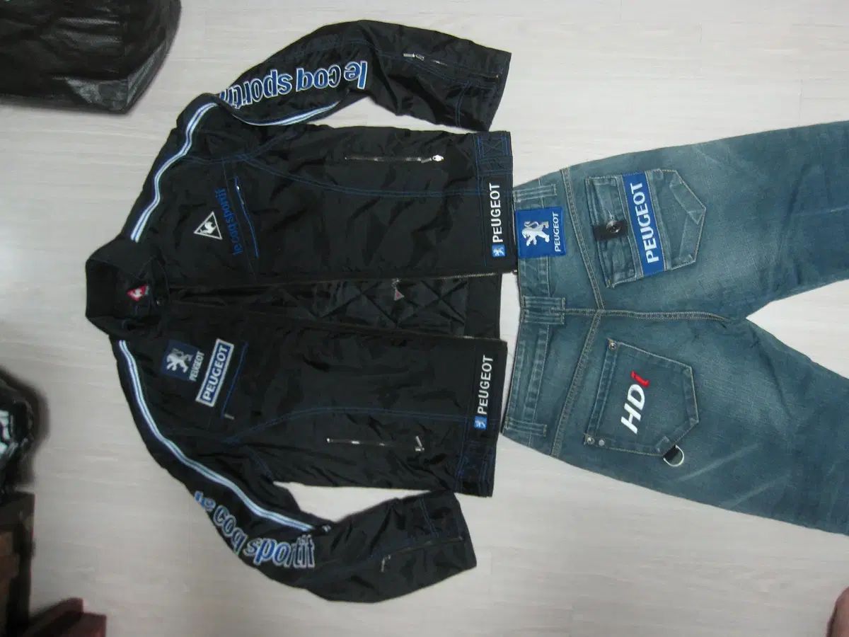 レーシングジャケット le coq sportif プジョー ライダー ズボン