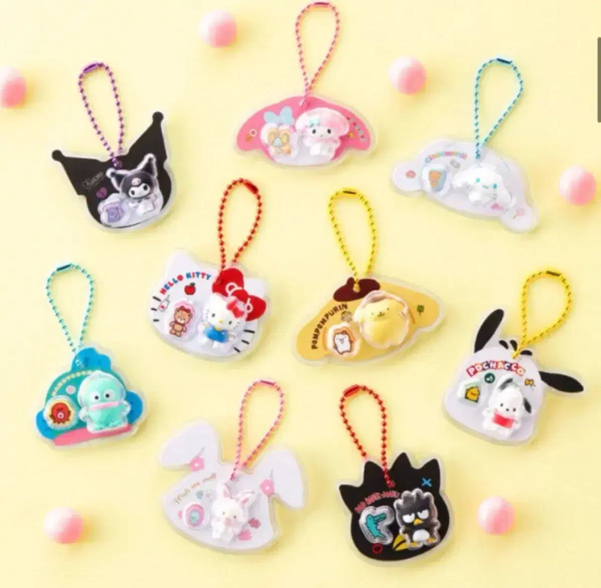 バンダイ サンリオ ミニチュア パッケージチャーム まとめ売り シークレット My Melody マイメロディ