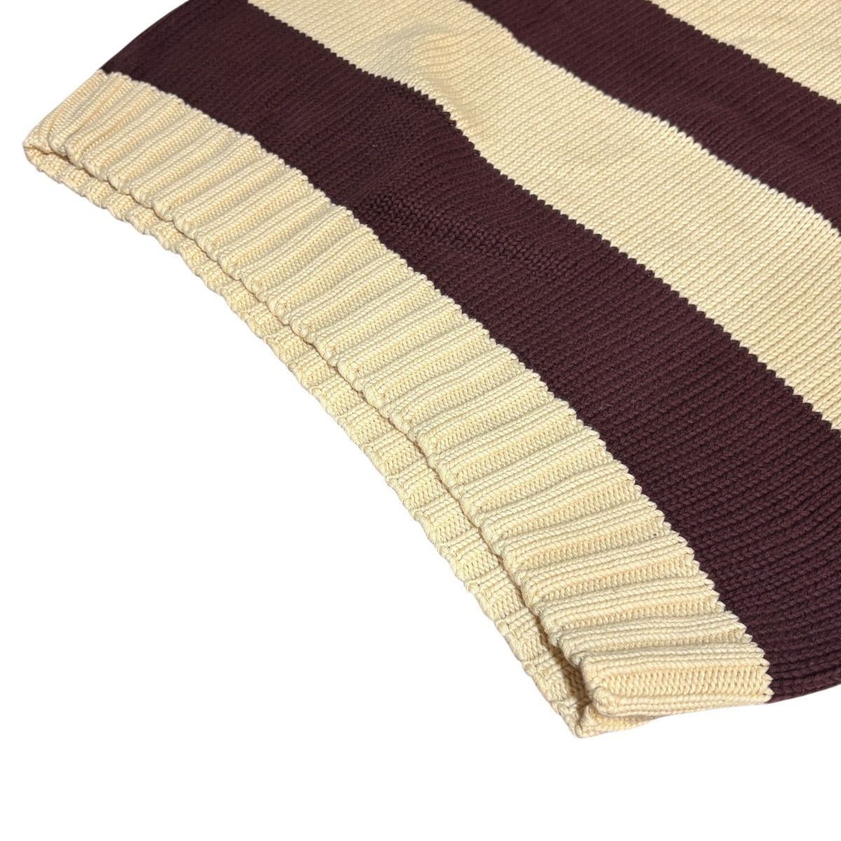 90s Polo by Ralph Lauren Border Cotton Knit L ラルフローレン