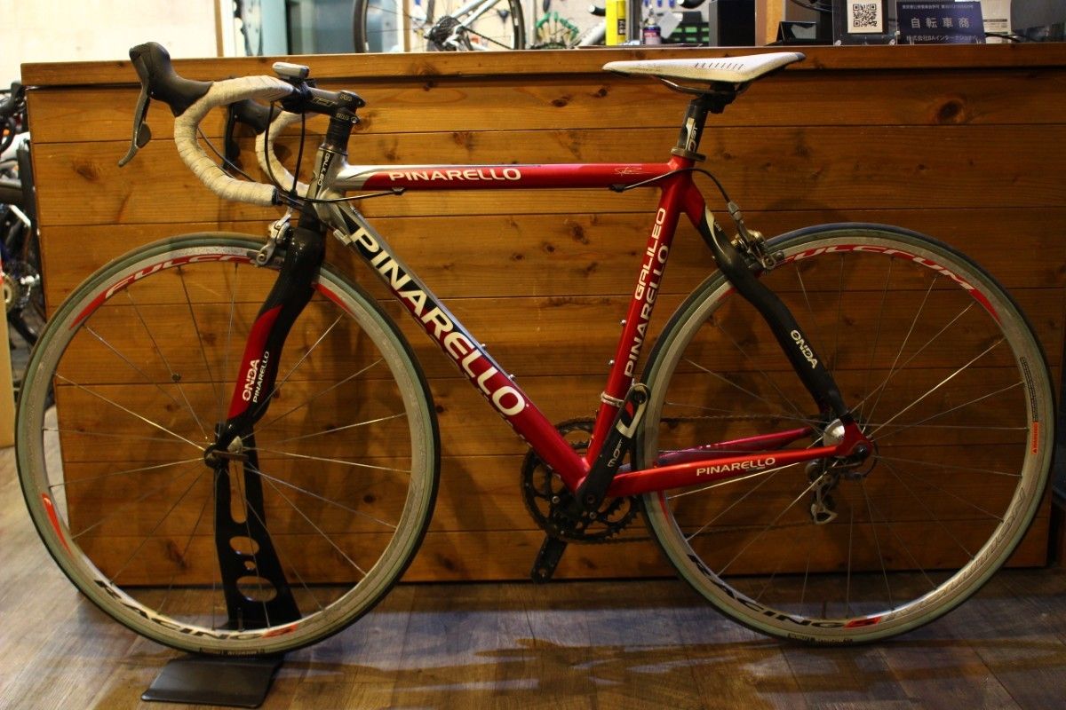 美品 ピナレロ PINARELLO ガリレオ GALILEO シマノ105 ピナレロ PINARELLO ガリレオ GALILEO 2006 500サイズ シマノ 105 5600