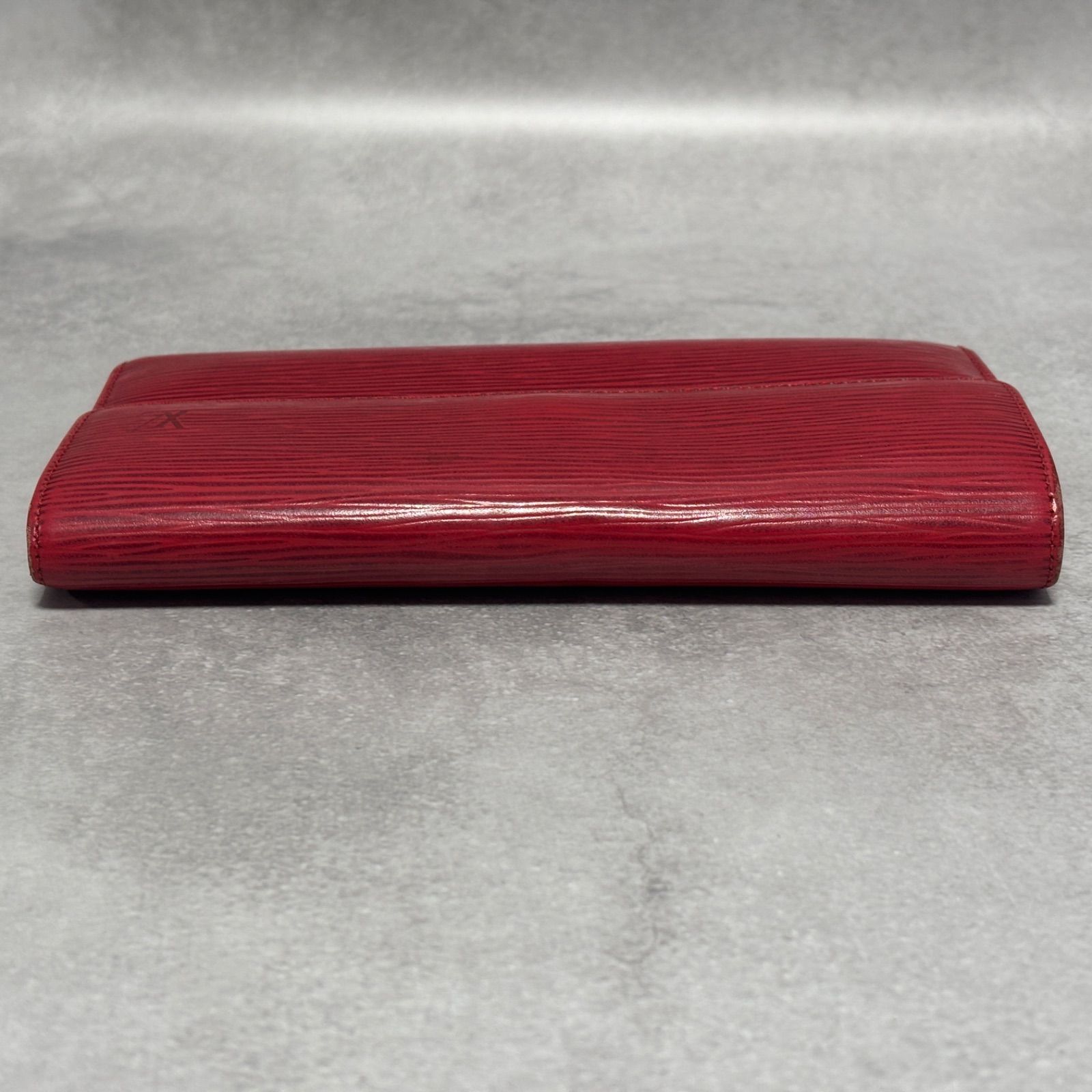 LOUIS VUITTON ルイヴィトン エピ 赤 レッド ポルトフォイユサラ 長