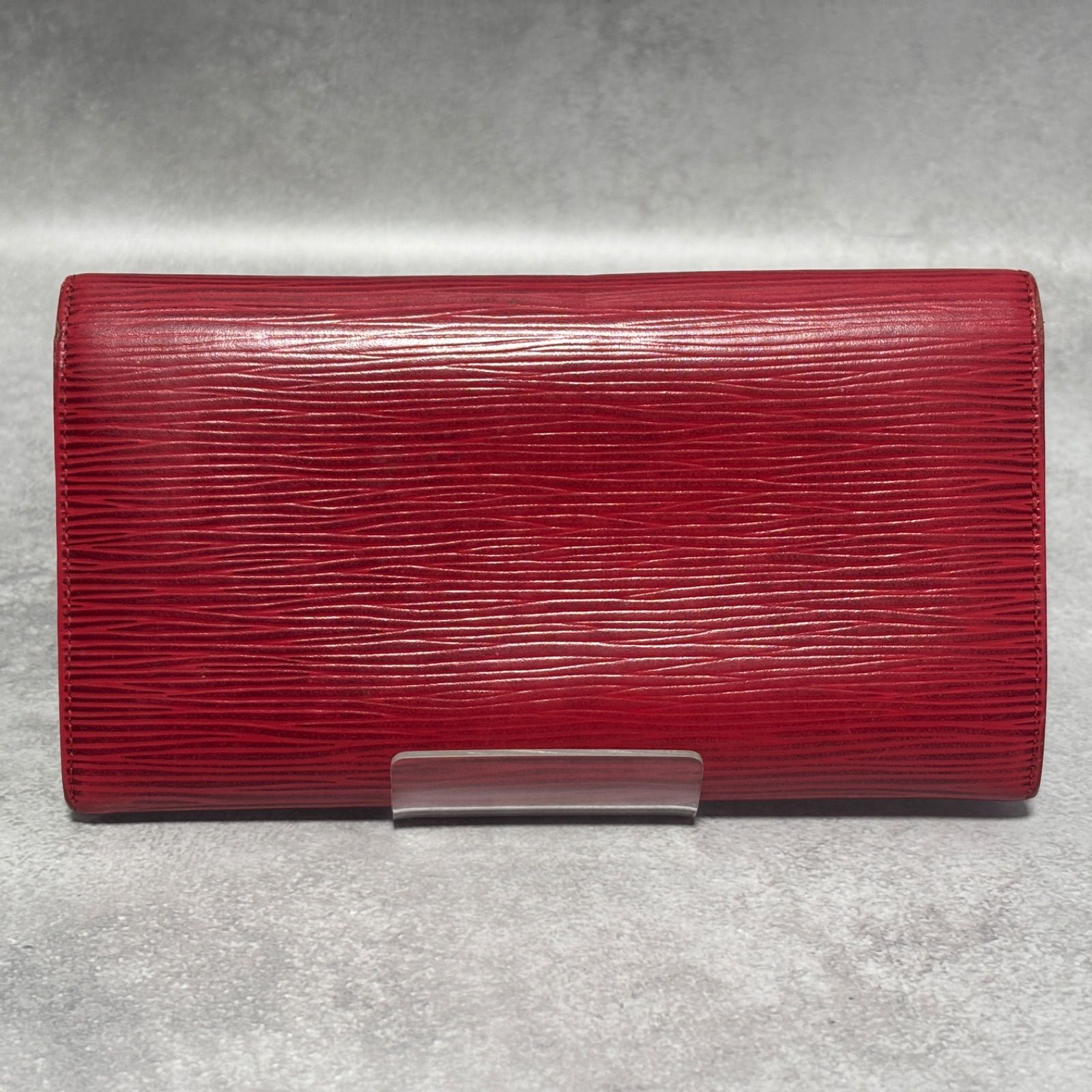 LOUIS VUITTON ルイヴィトン エピ 赤 レッド ポルトフォイユサラ 長