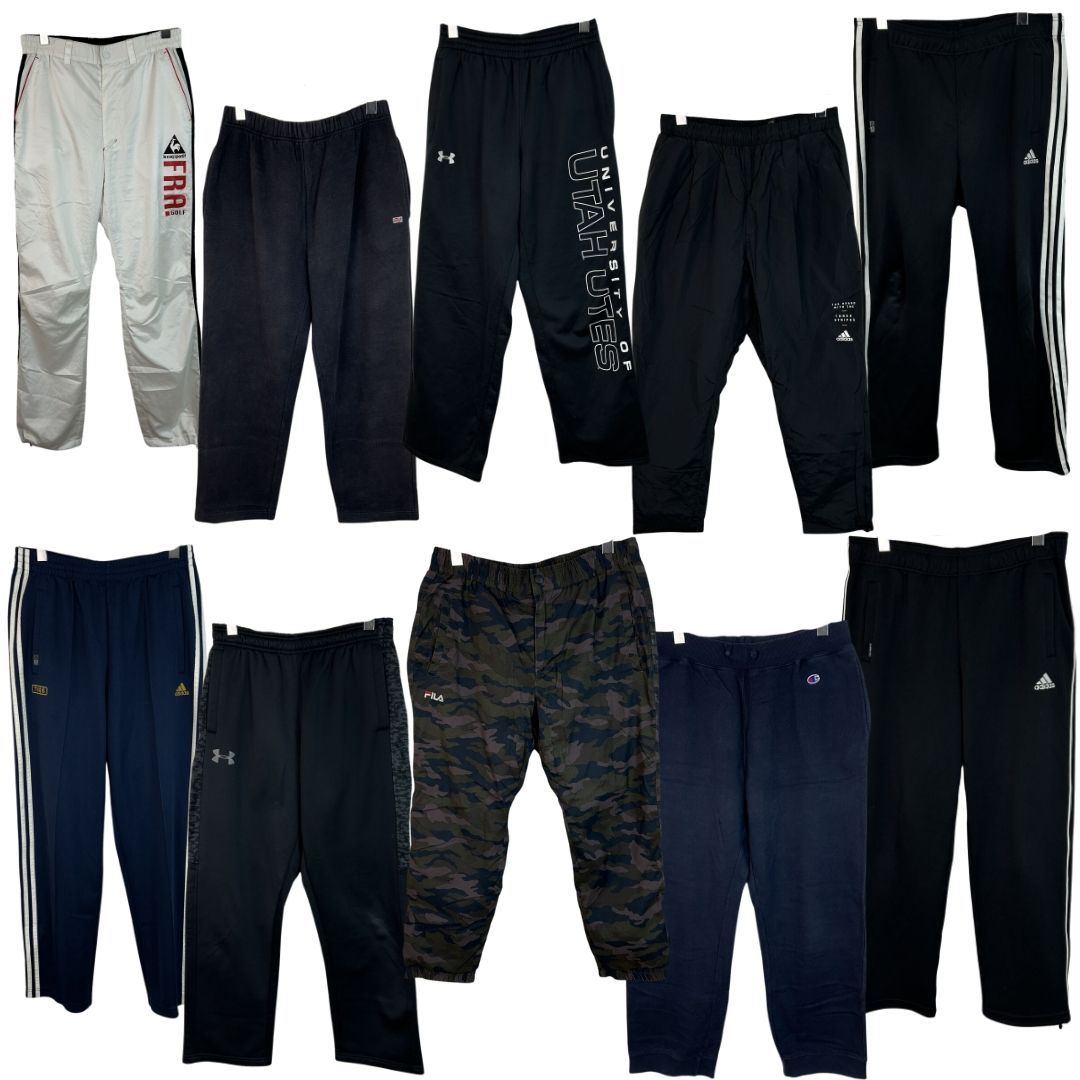 古着卸 古着まとめ売り メンズ トラックパンツ スウェットパンツ adidas FILA Le coq sportif Champion Reebok UNDER ARMOUR