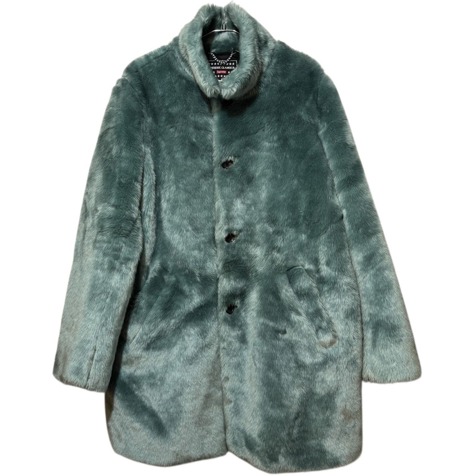 17AW SUPREME×HYSTERIC GRAMOUR Fur Coat L シュプリーム ヒステリック