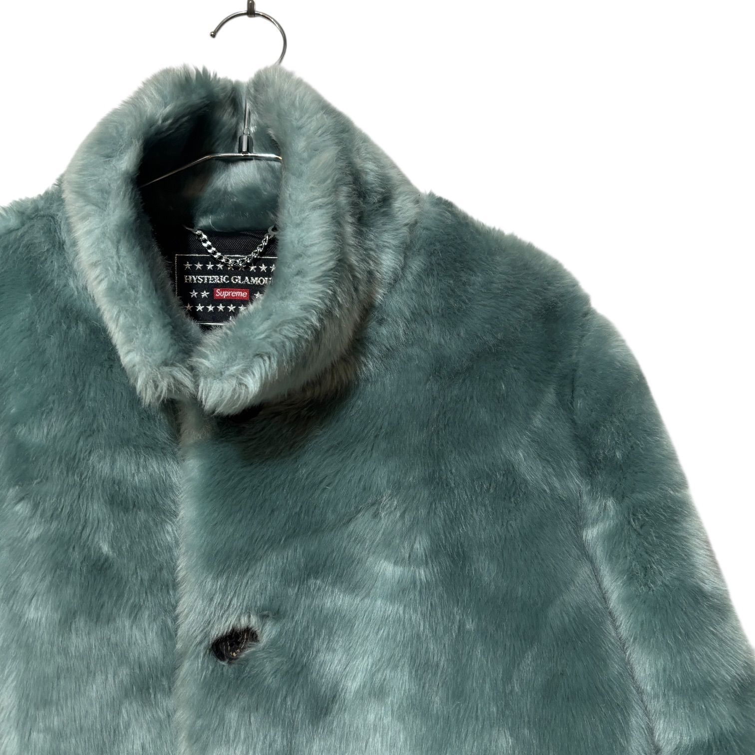 17AW SUPREME×HYSTERIC GRAMOUR Fur Coat L シュプリーム ヒステリック