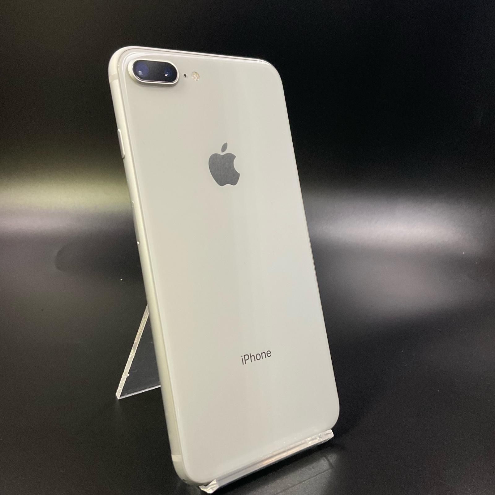 iPhone 8 Plus 256GB シルバー docomo 白ロム 動作確認済 88%【全額