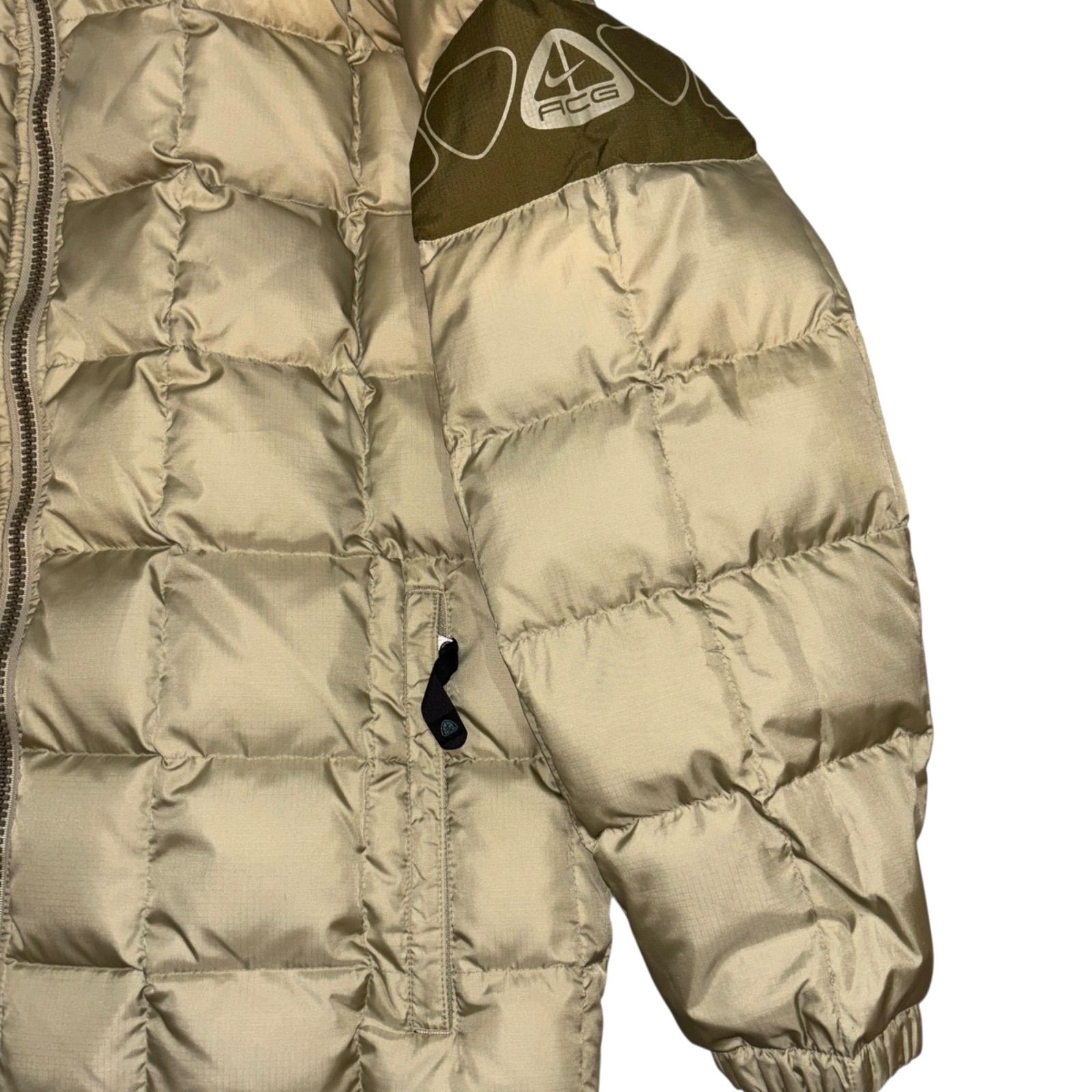 90s nike acg 短丈 リバーシブル down best y2k テック 90s NIKE ACG ナイキ パッカブルダウンベスト パファー パフ テック