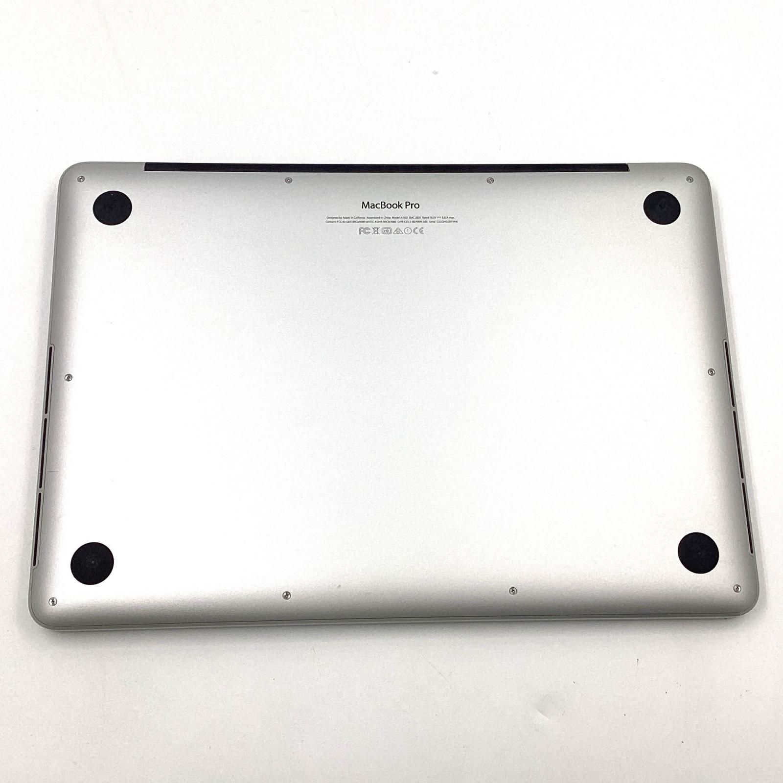 Apple MacBook Pro 13インチ 2015 3.1 GHz デュアルコア Intel Core i7