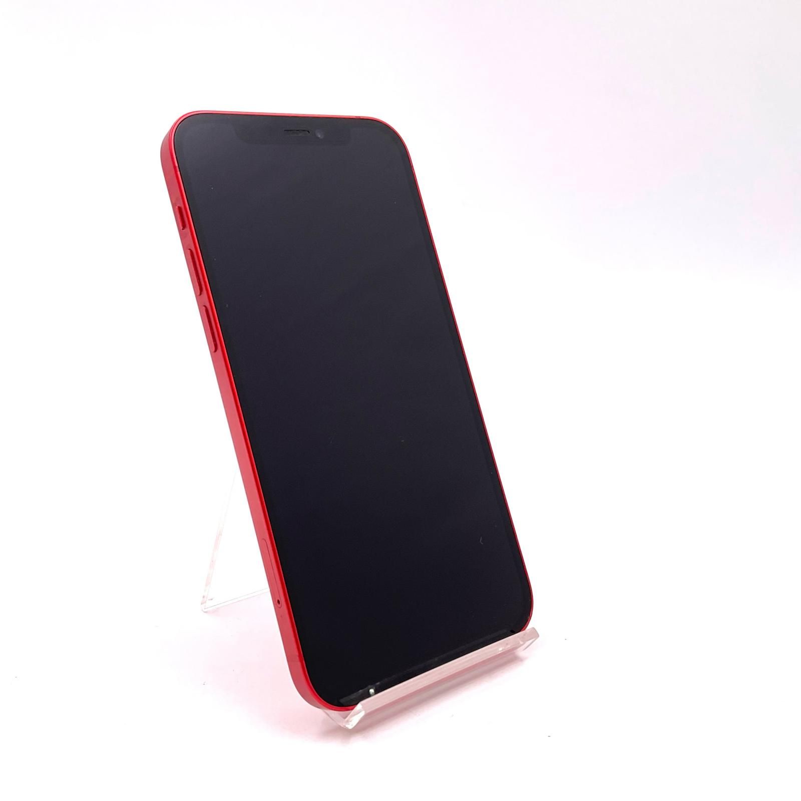 iPhone 12 128 GB レッド au SIMフリー 白ロム 78%