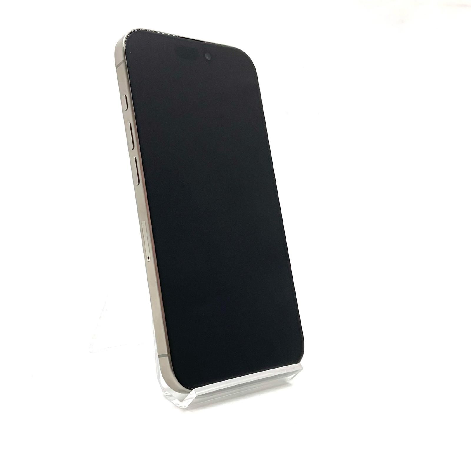 iPhone 15 Pro 256 GB ナチュラルチタニウム SIMフリー 白ロム 87%