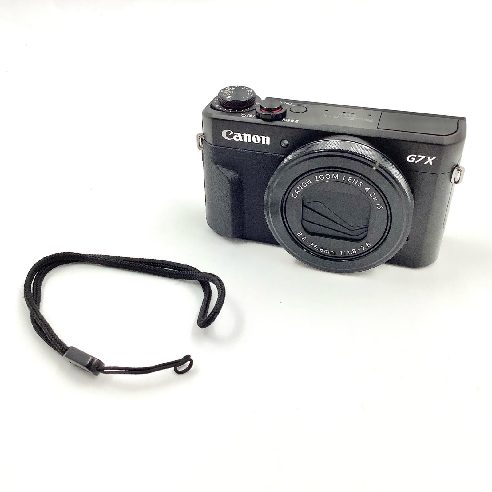 【ほぼ新品 返品保証】 Canon PowerShot G7 X Mark II Canon - 【全額返金保証】【最速発送】Canon コンパクトデジタルカメラ