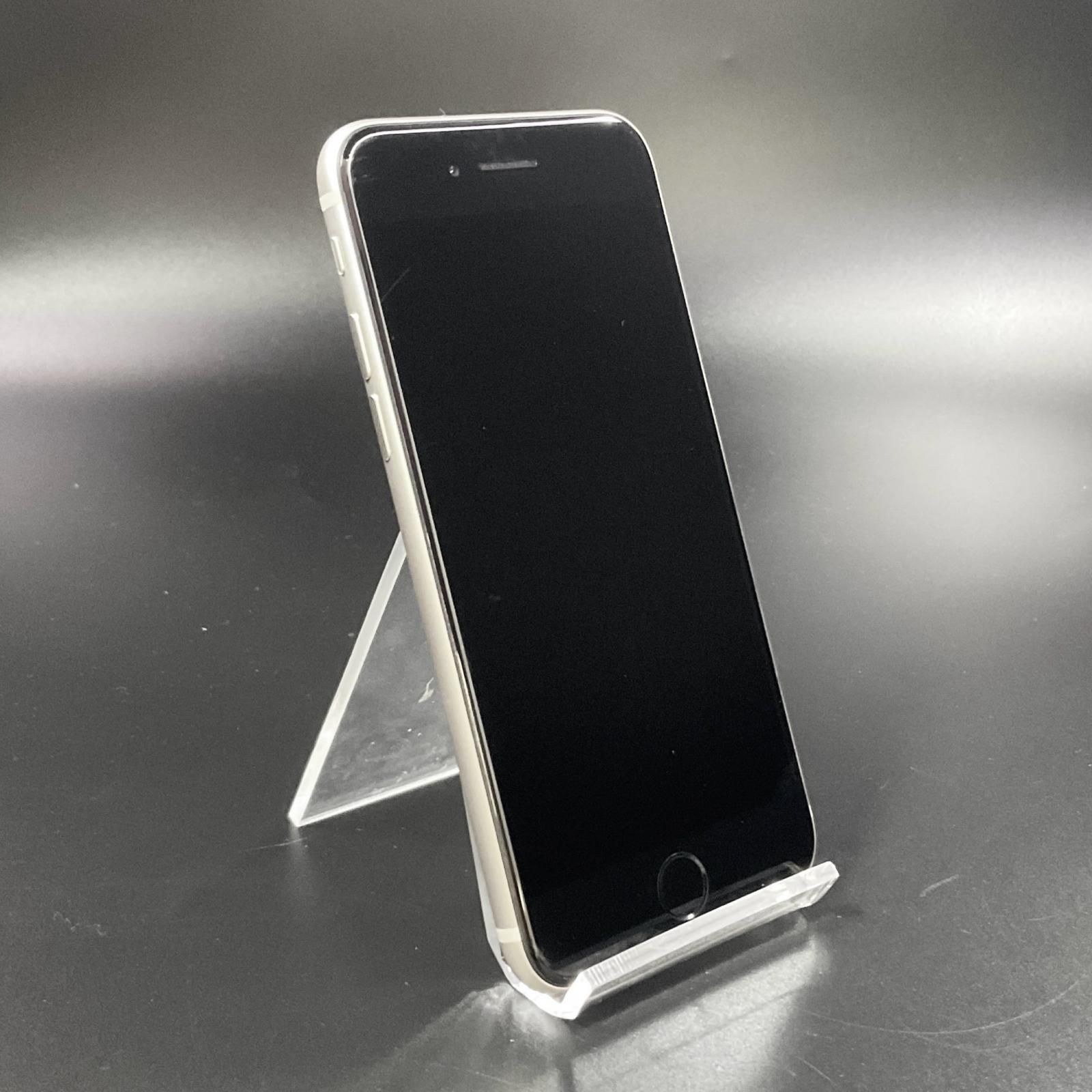 iPhone SE 第3世代 128 GB スターライト Softbank 白ロム 難有 81%