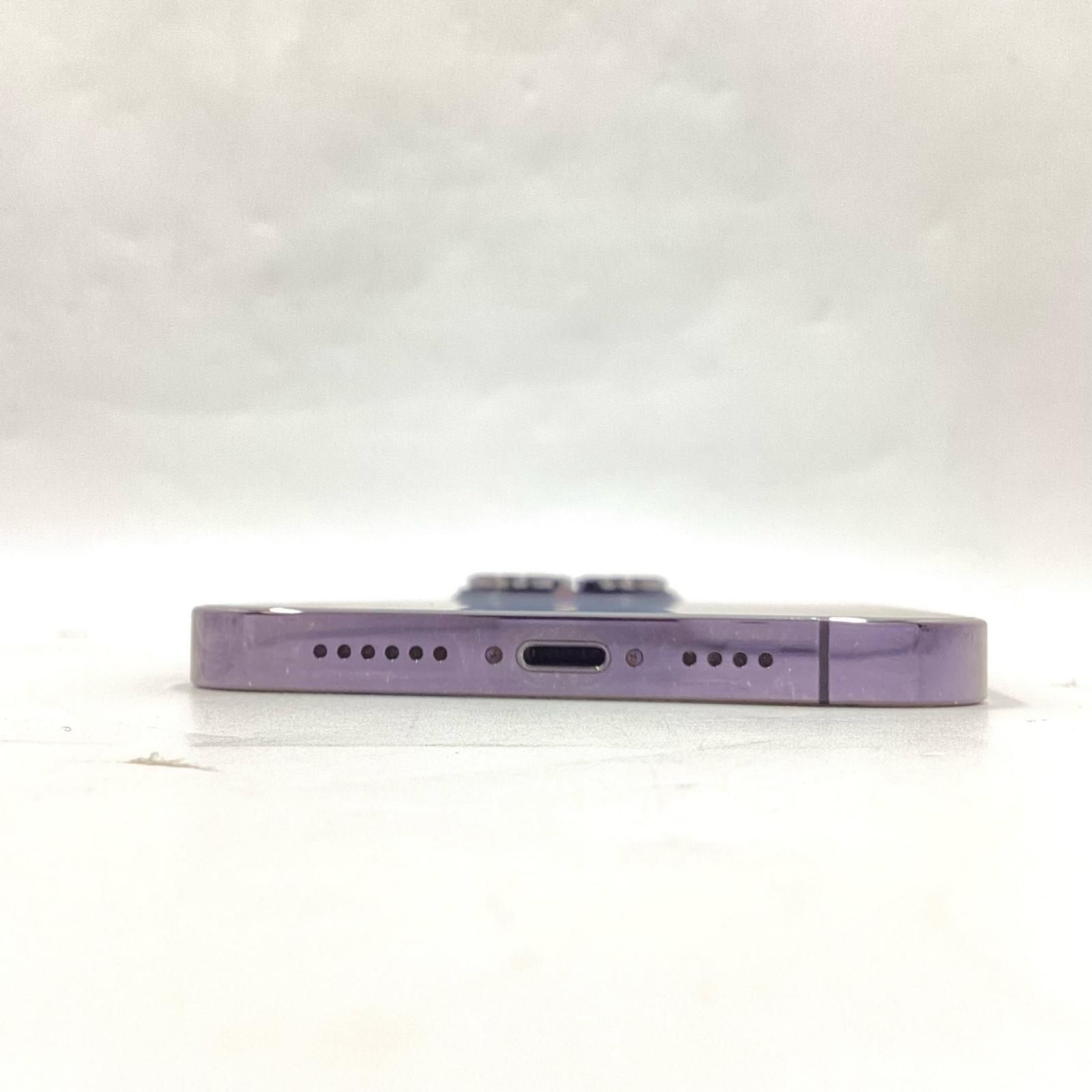 iPhone 14 Pro Max 256GB ディープパープル SIMフリー 白ロム 動作確認