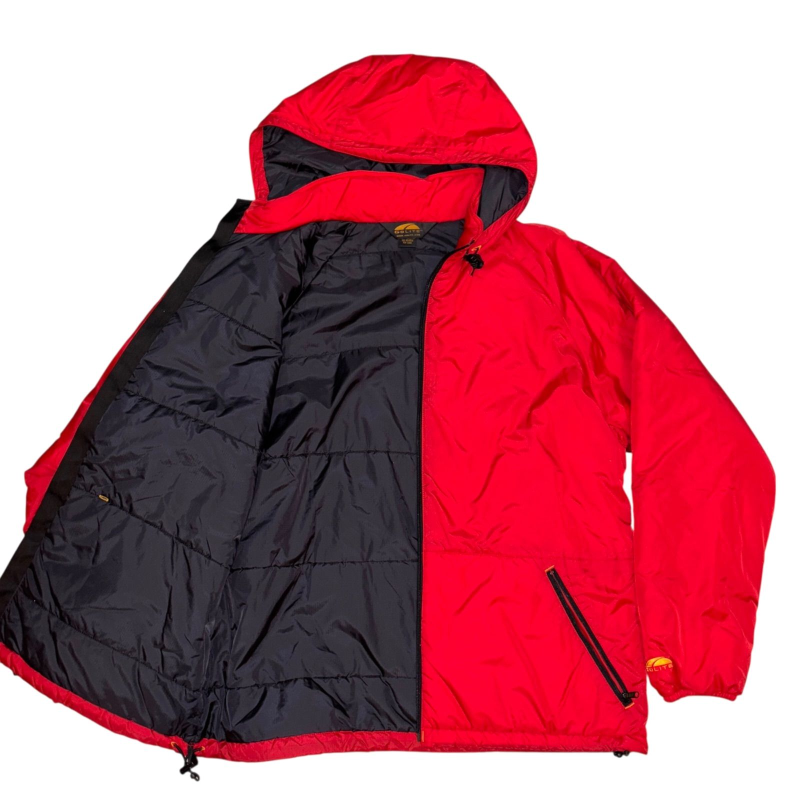 初期 00s GOLITE COAL JKT RED M ゴーライト コールジャケット 中綿 赤
