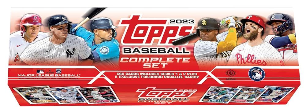 MLB 2025 Topps Complete Set Baseball Card Hobby Box トップス コンプリート セット ベースボール カード ホビーボックス メジャーリーグ